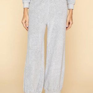 Suzie Kondi Grey Velour Harem Pants